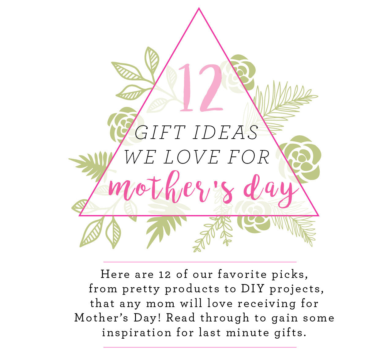 12 Mother's Day Gift Ideas We LOVE!